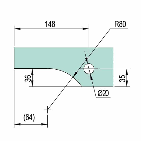 KMJ11330-Top Patch fitting (M 301)